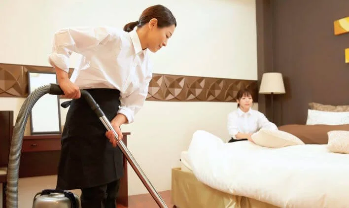 安定して働ける！ホテルや旅館の住み込み仕事のイメージ