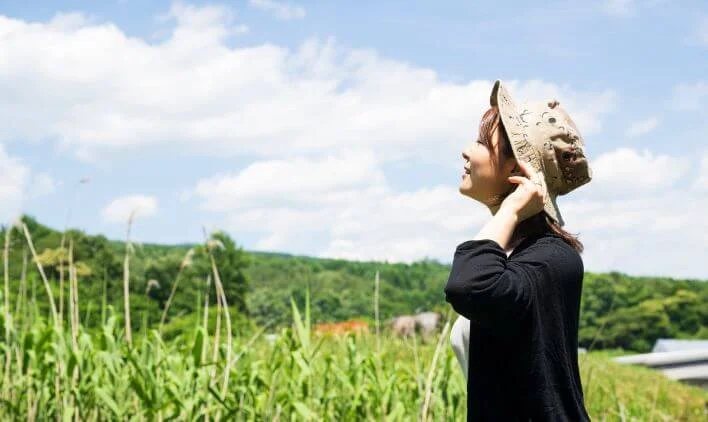 自然に囲まれたリゾートバイトでキレイに！のイメージ