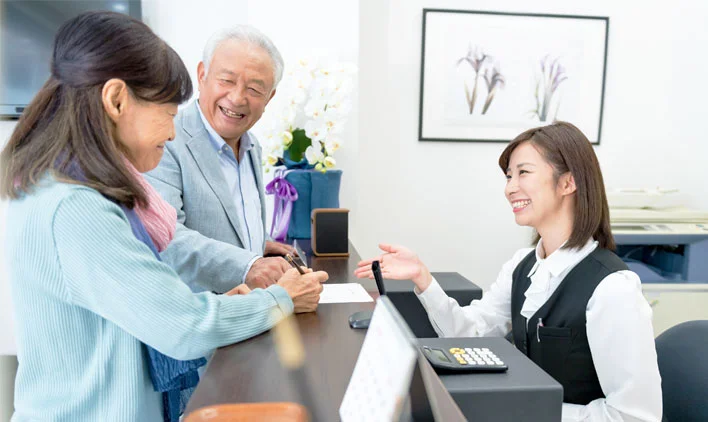 フロント・受付の仕事のイメージ