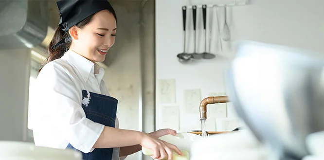職種紹介 洗い場