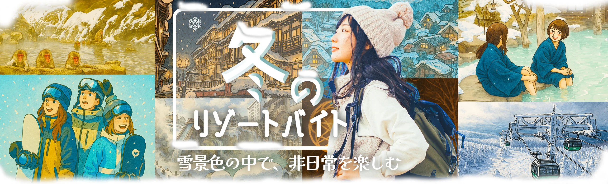 冬のリゾートバイト