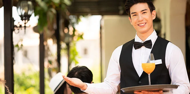 職種紹介 レストランホール全て