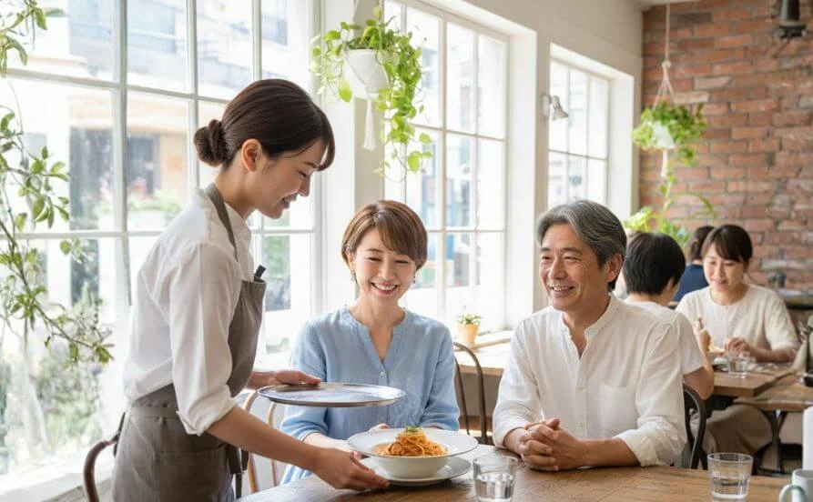 《寮は客室を利用》周辺環境にはコンビニ、スーパー、駅が徒歩で行ける範囲にあります✨高時給リゾートバイト😊👍