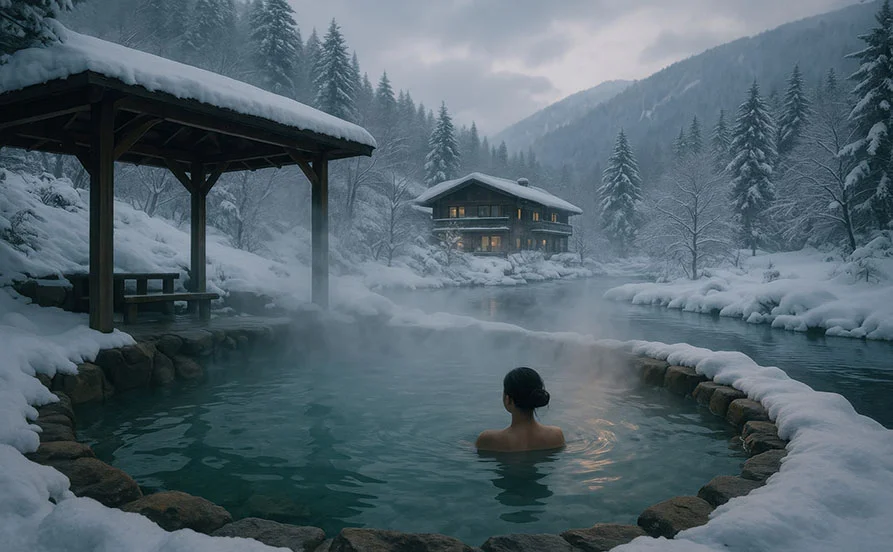 ＼温泉入浴OK／冬シーズンにピッタリ♪【奥飛騨温泉郷♨平湯】wi-fi完備の個室寮