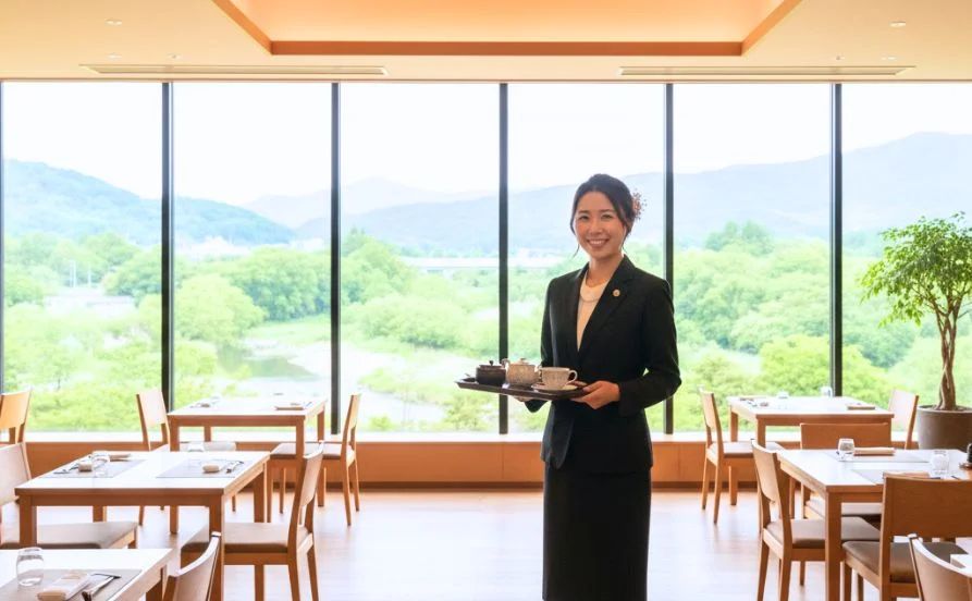 【人気の通しシフト】半分以上が海外からのお客様✨語学を活かしてリゾートバイトできます😊きれいな完全個室寮もうれしい💕