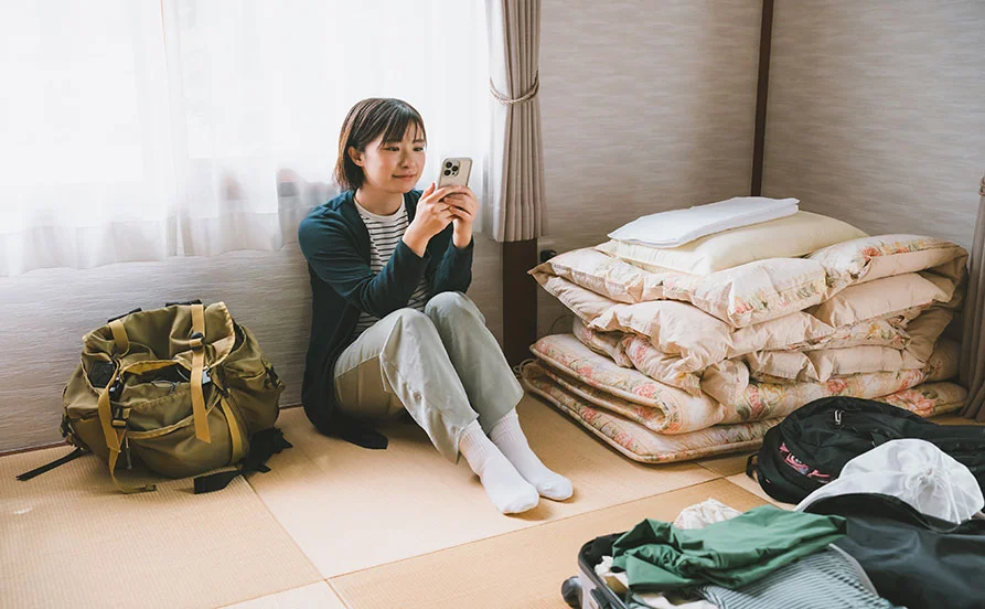 ＼必見！好条件／通し勤務×高時給×寮費無料♪個室【2月スタート】熱海の絶景お宿