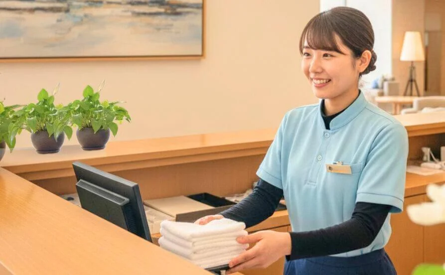 【未経験者歓迎🔰】初めての住み込みでも安心♪寮費無料の環境👍快適度MAX♪Wi-Fi完備＆コンビニ近くて便利🔥