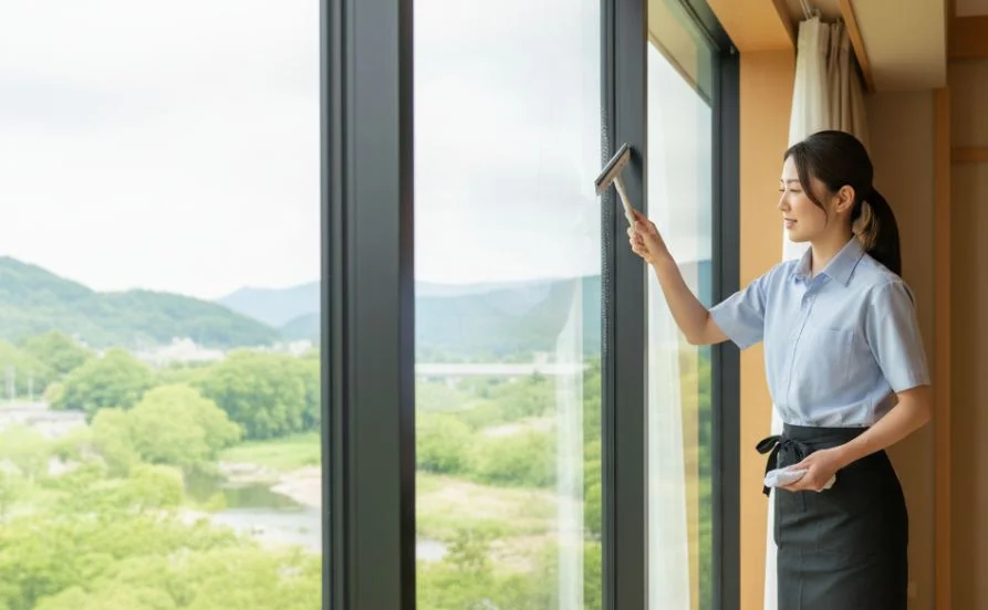 《完全個室寮✨》通し勤務の案件です！語学を活かせる💪宿泊業の清掃経験者募集中❗