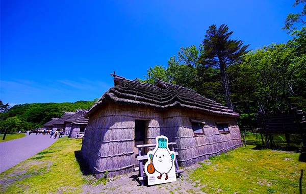 湖の周りに広がる自然,、雄大な樽前山を臨む絶好のロケーション♪【人気の完全個室寮】