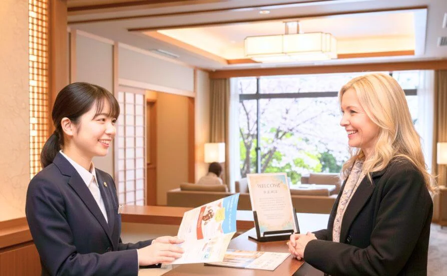 ＼英語多め／観光スポットたくさんの箱根リゾートバイト✨生活環境重視の方へ！駅近＆コンビニ徒歩圏内